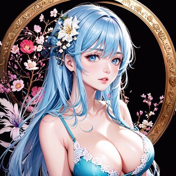 sexy anime girl, anime girl, japanese anime girl, anime girl design, anime girl logo, ecchi anime, ecchi anime girl
