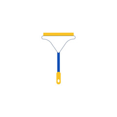 Wiper Glass Cleaner Illustration