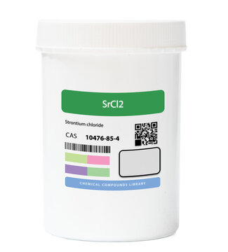 SrCl2 - Strontium Chloride.