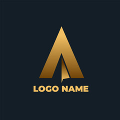 letter A logo Art & Illustration