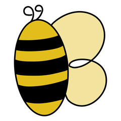 illustration of a bee
