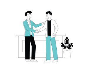 Men Do The Handshake | Creative Work Series