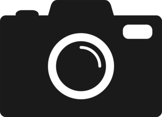 Camera Icon flat style isolated on grey background. Camera symbol for your web site design, logo, app, UI.illustration