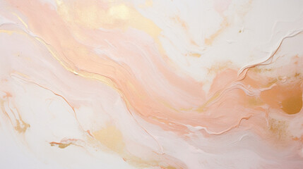 Gold pink marble background abstract with Generative Ai. Natural granite floor. Rose gold stone wall.