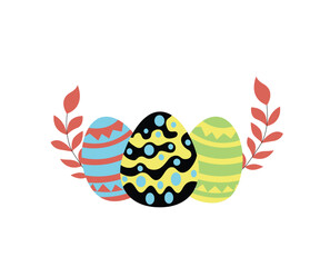 Easter Pattern Eggs Colorful | Easter Edition