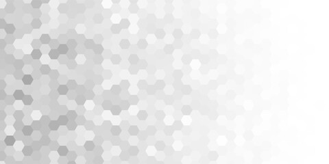 abstract grey white modern background with hexagons