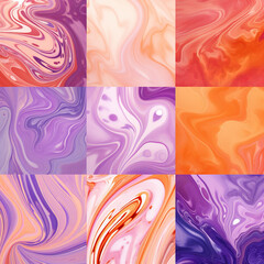 Abstract paper marblilng texture background. swirls of marble or ripples of colors.