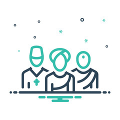 Mix icon for culture 