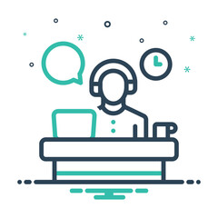 Mix icon for support 