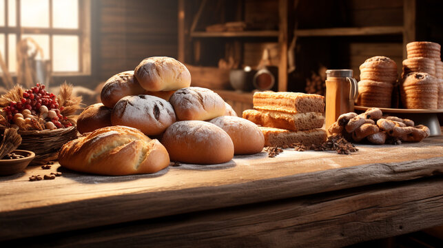 Rustic Table Baked Delights