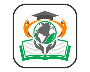 eco friendly education icon