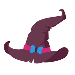 Witch hat illustration