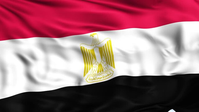 Egypt Waving Flag Background