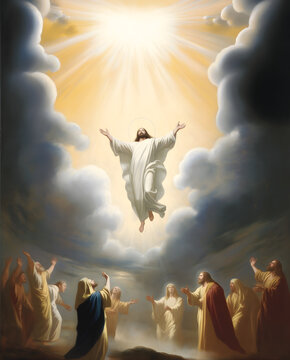 Glorious Ascension of Jesus Christ, Rising with Faith to Join Heavenly Realm