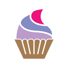 Cake logo icon design