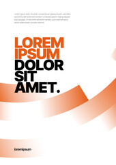 Vector layout template design for sports event, companies or any business related. Design with abstract geometric shapes for flyer, poster, cover, brochure, banner or background. 