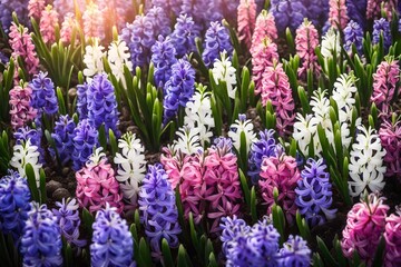 Fototapeta premium purple crocus flowers
