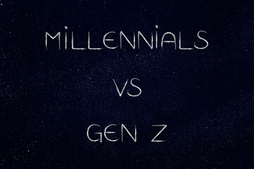  generations in society, millennials vs gen z