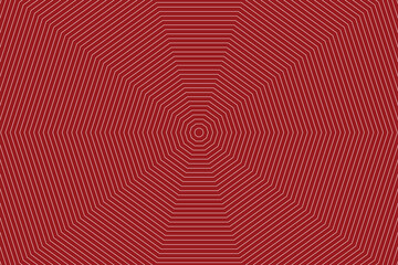 Seamless pattern with black lines on red background.  Vector illustration for your design.