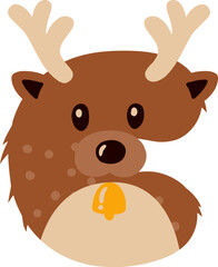 Deer Alphabet Letter C