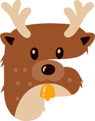 Deer Alphabet Letter F