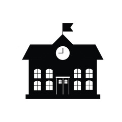 Hand drawn house silhouette
