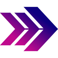 Neon Cyberpunk Arrow