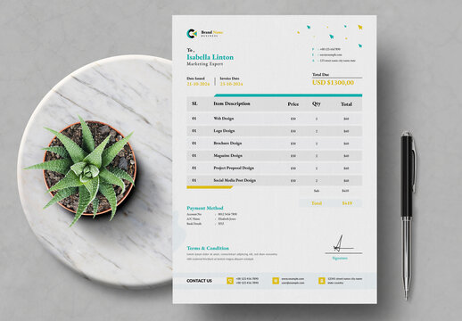 Invoice Layout