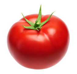 Fresh tomato isolated on white background
