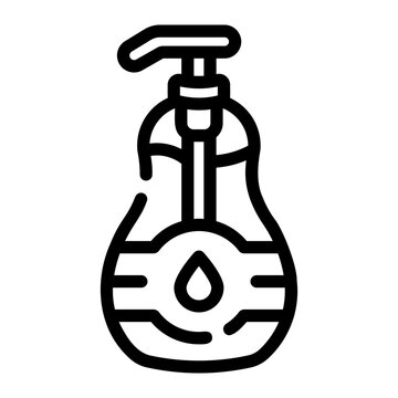 recommend clip art: lotion Line Icon