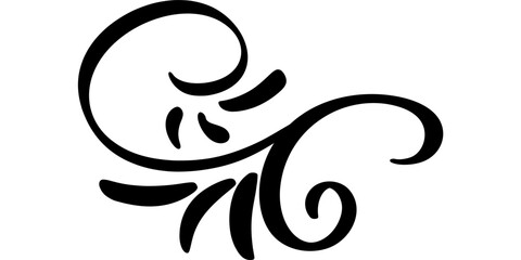 Filigree Flourish Divider
