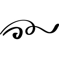 Filigree Flourish Divider
