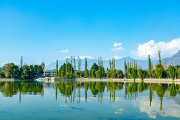 Dale lake in Srinagar, Jammu Kashmir, India, Asia