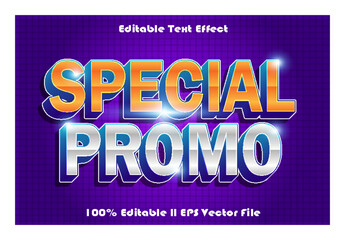 Special Promo Editable Text Effect