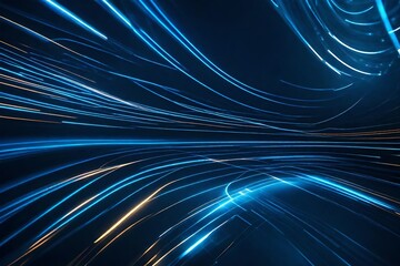 abstract blue background with lines