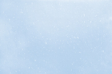 Light blue Japanese paper background with fibers