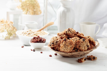 Oatmeal raisin cookies.