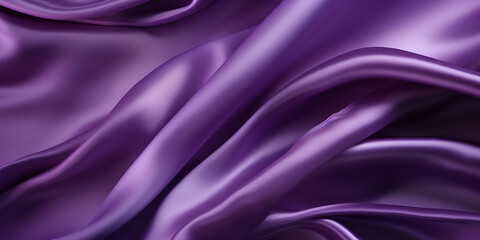 Obraz premium Purple textured silk fabric abstract background 