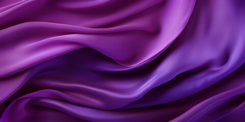 Purple textured silk fabric abstract background  - obrazy, fototapety, plakaty