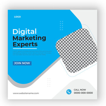 Corporate and Digital marketing social media post template