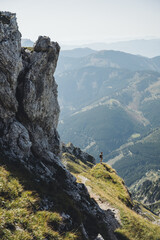 Mountains in the Austrian Alps during summer
