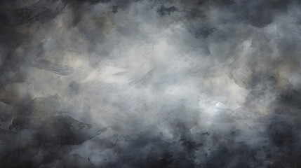 Abstract watercolor paint background dark grey color grunge texture for background