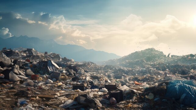 Get rid of large piles of garbage.