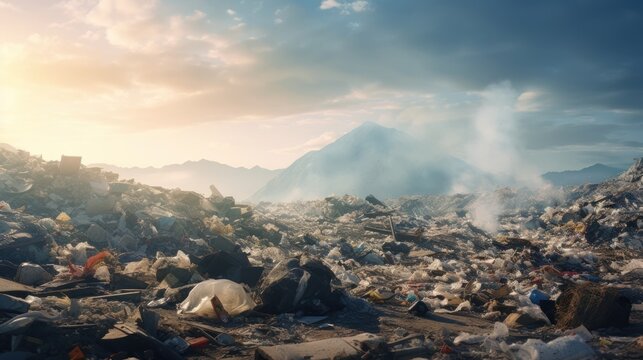 Get rid of large piles of garbage.