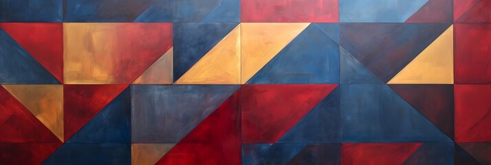 Infinite Colorplay, Abstract Background with Geometric Shapes