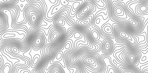   Natural printing illustrations of maps: Vintage contour mapping of maps. Ocean topographic line map with curvy wave isolines vector Topographic Map