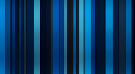 Soothing vertical stripes in varying shades of blue for a modern background.