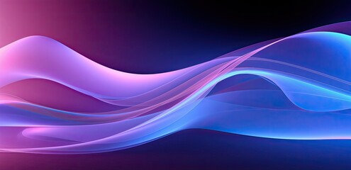 a beautiful abstract pattern of purple and blue color waves background