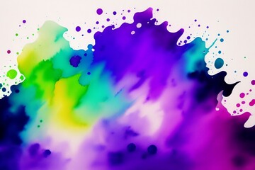 abstract watercolor background, generative ai
