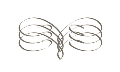 Naklejka premium Floral Ornament